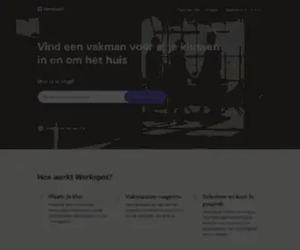 Werkspot.nl(De grootste marktplaats voor klussen) Screenshot