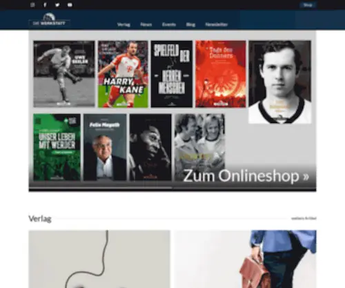 Werkstatt-Verlag.de(Verlag Die Werkstatt) Screenshot