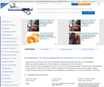 Werkstattcheck.de(Autohaus und Kfz) Screenshot