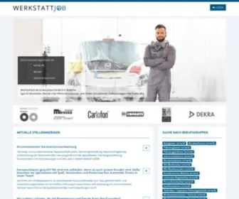 Werkstattjob.de(Jobportal für die K&L) Screenshot