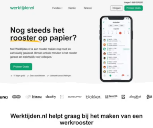 WerktijDen.nl(WerktijDen) Screenshot