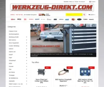WerkZeug-Direkt.com(Motorradhebebühne) Screenshot