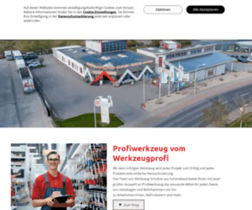 WerkZeug-Schultze24.de(Werkzeughandel) Screenshot