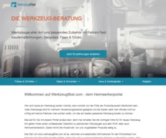 WerkZeugfibel.com(Werkzeuge im Fakten Test 2021) Screenshot