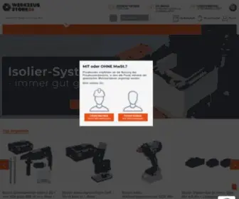 WerkZeugstore24.de(Profi Werkzeug & Zubehör im Online) Screenshot