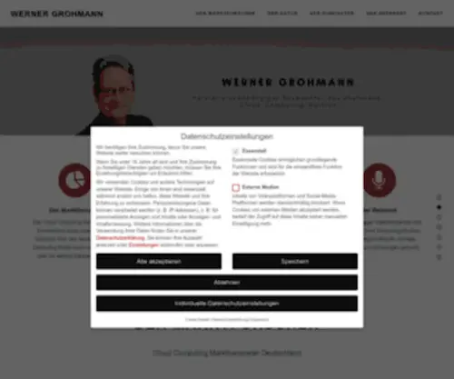 Werner-Grohmann.de(Werner Grohmann) Screenshot