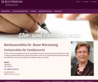 Wernitznig.de(Anwalt)) Screenshot