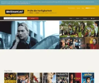 Werstreamt.es(Prüfe die Verfügbarkeit von Filmen bei Netflix) Screenshot