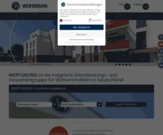 Wertgrund.de(Wertgrund Immobilien) Screenshot