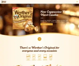 Werthers-Original.com(The world of Werther’s Original) Screenshot