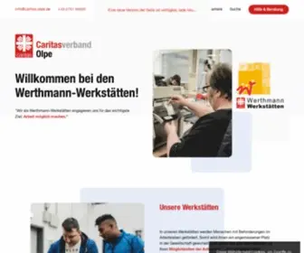 Werthmann-Werkstaetten.de(Landingpage WW) Screenshot