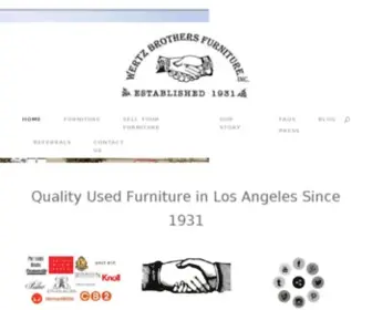 Wertzbrothers.com(Wertz Brothers Furniture) Screenshot