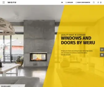 Weru.com(WERU Fenster und Haustüren) Screenshot