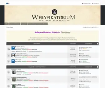 Weryfikatorium.pl(Weryfikatorium) Screenshot