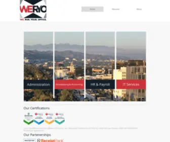 Weryo.com(Home) Screenshot