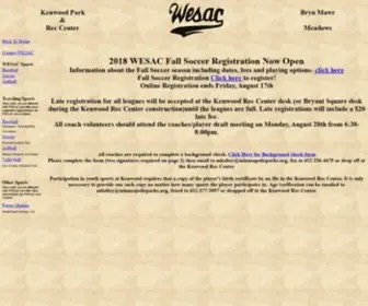 Wesac.org(Wesac) Screenshot