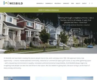 Wesbild.com(Planned Communities) Screenshot