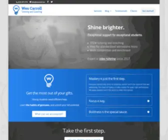 Wescarroll.com(Wes Carroll) Screenshot