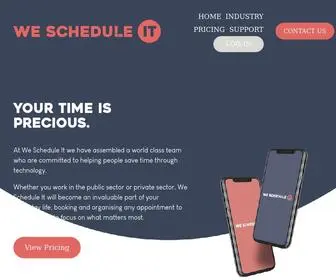 Wescheduleit.co.uk(Professional Services Marketplace and Appointment Setting App) Screenshot