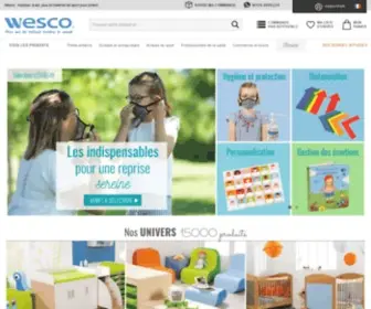 Wesco.fr(Mobilier enfant) Screenshot