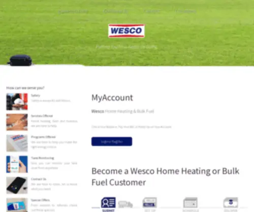 Wescoenergy.com(Wesco Energy) Screenshot