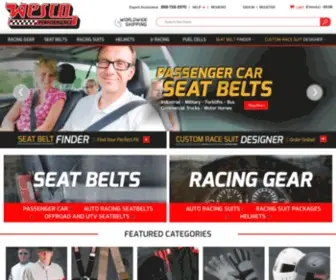 Wescoperformance.com(Racing Gear Race Suits) Screenshot