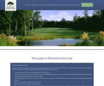 Wescottgolf.com(The Golf Club at Wescott Plantation) Screenshot