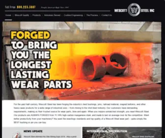 Wescottsteel.com(Wescott Steel) Screenshot