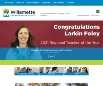 Wesd.org(Willamette Education Service District) Screenshot