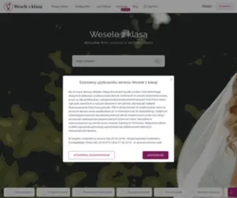 Weselezklasa.pl(Wszystkie firmy weselne w jednym miejscu) Screenshot