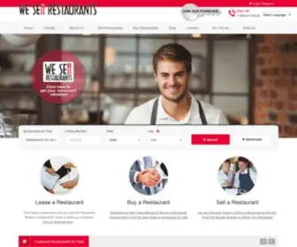 Wesellrestaurants.com(We Sell Restaurants) Screenshot