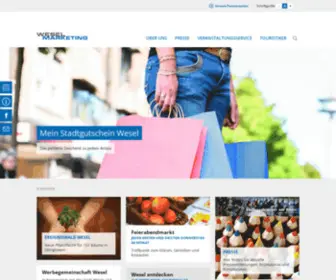 Weselmarketing.de(WeselMarketing GmbH) Screenshot