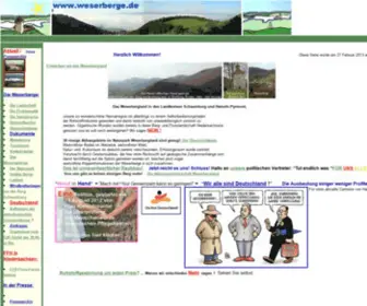Weserberge.de(Die) Screenshot