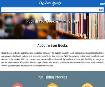 Weserbooks.com(Weser Books) Screenshot