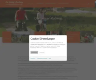 Weserradweg-Info.de(Entdecken Sie den Weser) Screenshot