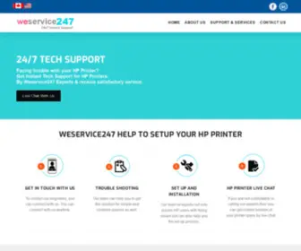 Weservice247.com(Printer Tech Support) Screenshot