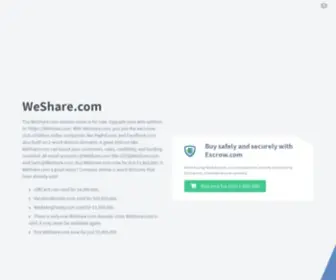 Weshare.com(WeShare) Screenshot