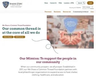 Weshareacommonthread.org(Our Foundation) Screenshot