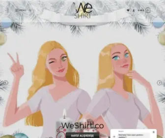 Weshirt.co(WeShirt ⋆ Online Mağaza) Screenshot