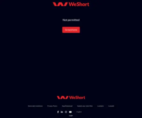 Weshort.com(Streaming Short Films) Screenshot