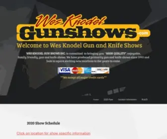 Wesknodelgunshows.com(Wesknodelgunshows) Screenshot