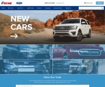 Weslacoford.com(Payne Weslaco Ford) Screenshot