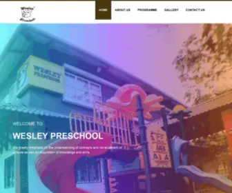 Wesleypreschool.com.my(Wesley Preschool) Screenshot