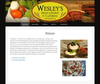 Wesleysdeli.com(翠微居) Screenshot