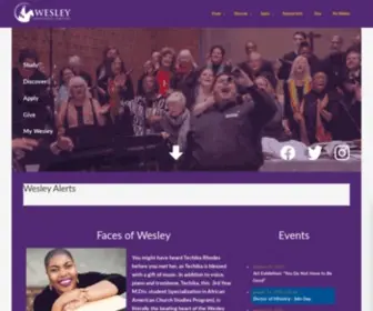 Wesleyseminary.edu(Wesley Theological Seminary › God's Call Is Bold) Screenshot