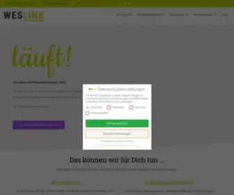 Weslink.de(ECommerce & individuelle Softwareentwicklung) Screenshot