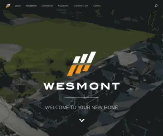 Wesmont.com(Residential & Commercial Construction) Screenshot