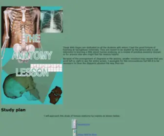 Wesnorman.com(Anatomy) Screenshot