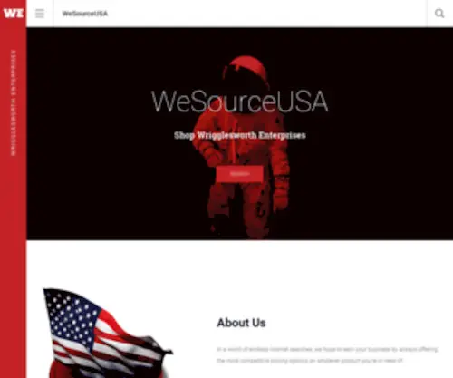 Wesourceusa.com(Wrigglesworth Enterprises) Screenshot
