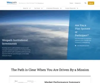 Wespath.com(Wespath Institutional Investments) Screenshot